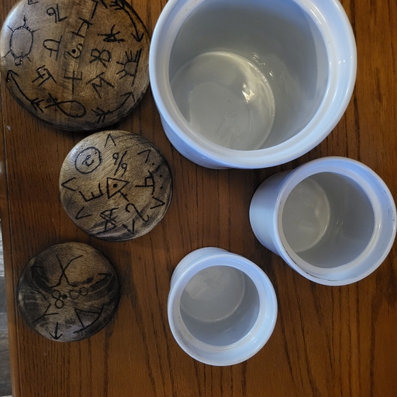 Cattle Branded Canisters - Picture 3 of 3